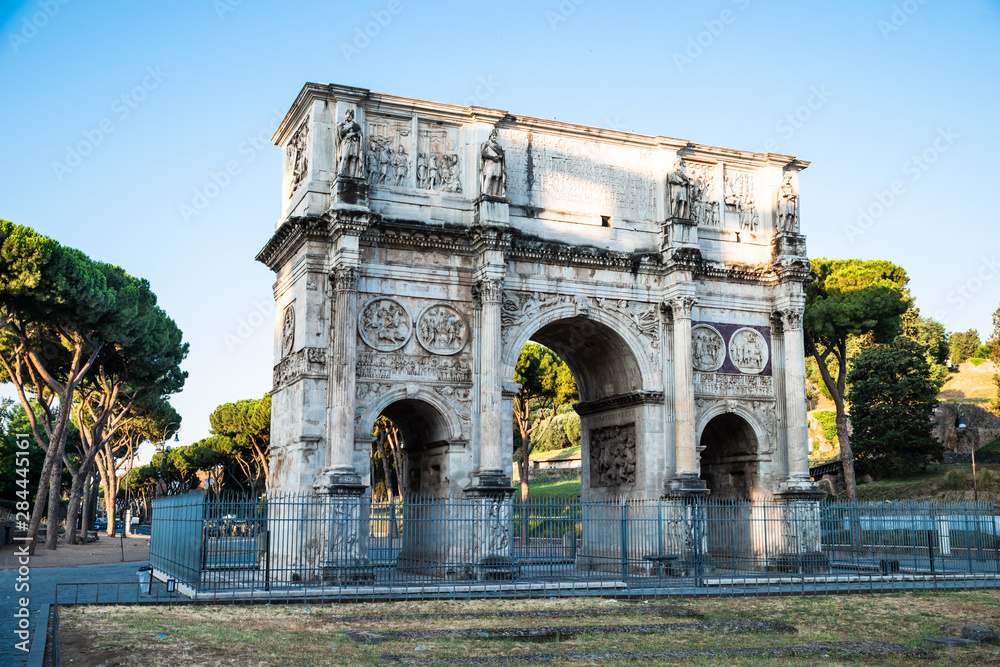 Arch of Constantine At Sunrise
