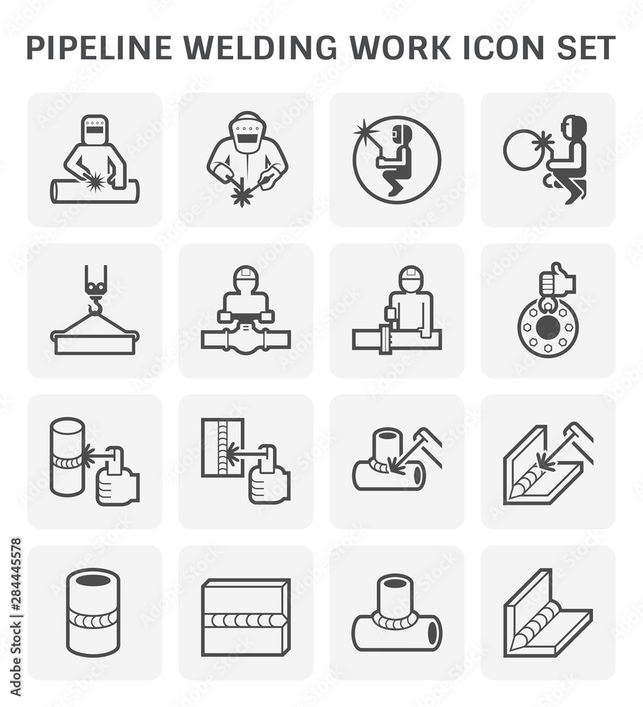 welding work icon welding work icon