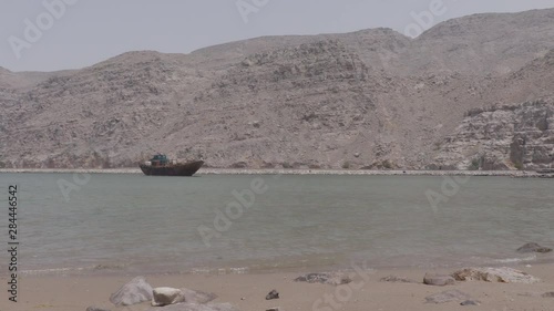 Old Boat in Oman photo