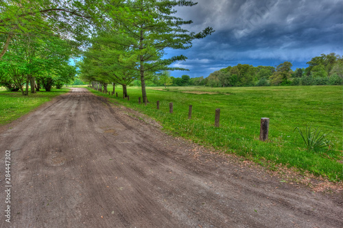 USA, Indiana. Ft. Ouiatenon landscape photo