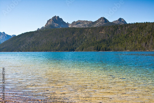 Redfish Lake, Stanley, Sawtooth Mountains, Sawtooth National Forest, Idaho, USA