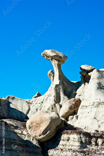 USA, New Mexico, Farmington, Bisti De-Na-Zin Wilderness, true desert wilderness photo