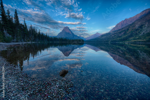 USA, Montana, Glacier National Park, Two Medicine Lake photo