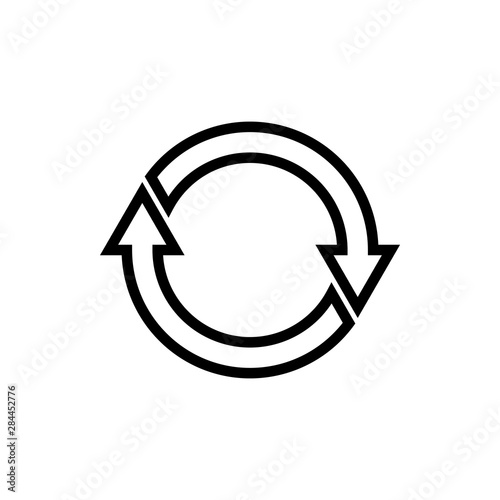 Refresh icon. Reload icon vector. Update icon. convert icon