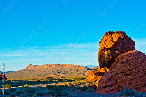 USA, Nevada, Overton. Valley of Fire State Park, first Nevada park, Beehives Area
