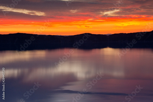 Crater Lake at Sunrise, Crater Lake National Park, Oregon, USA © Michel Hersen/Danita Delimont