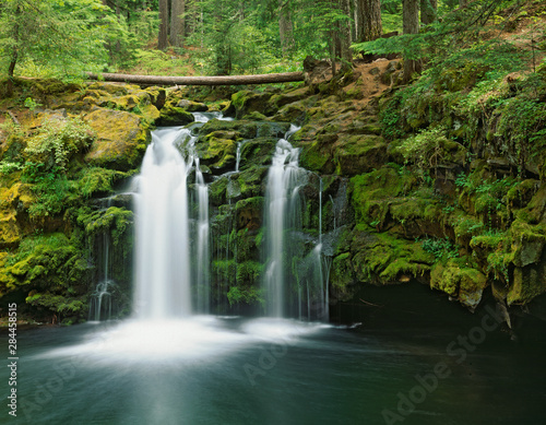USA  Oregon  Umpqua River. Waterfall. Credit as  Dennis Flaherty   Jaynes Gallery   DanitaDelimont. com