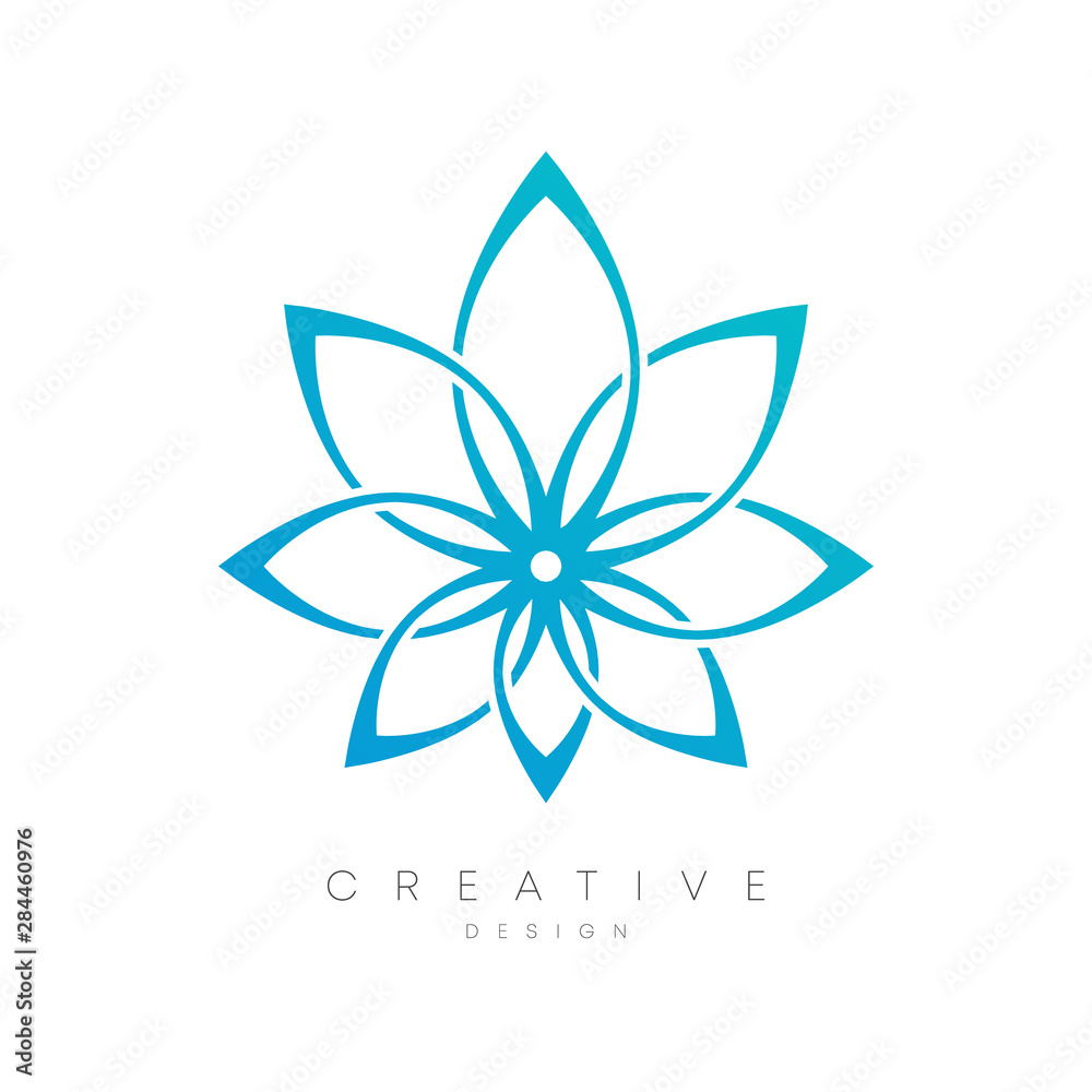 Beautiful flower designs with unique and creative leaves Beautiful flower designs with unique and creative leaves