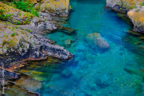 USA, Washington State, Mount Rainier National Park. Pool in Ohanapecosh River. Credit as: Jean Carter / Jaynes Gallery / DanitaDelimont.com