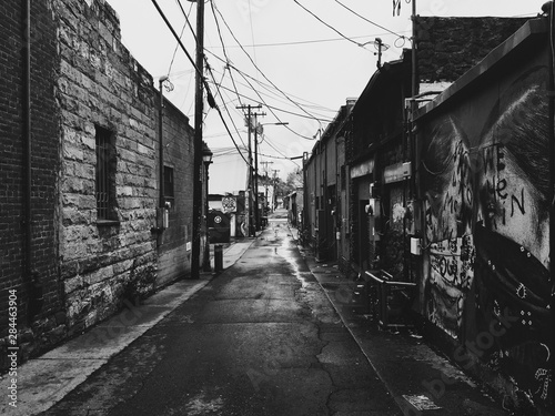 Alley in Flagstaff, Arizona