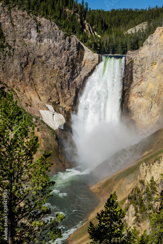 Lower Falls, Yellowstone National Park, Wyoming, USA.