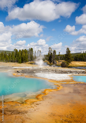 Yellowstone National Park, Wyoming, USA. Thermal Pool