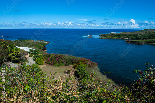 Lookout over Pago Bay  Guam  US Territory  Central Pacific