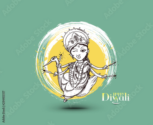Diwali drawing Cut Out Stock Images  Pictures  Alamy