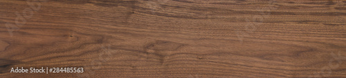 Black walnut wood texture of solid board oil finished