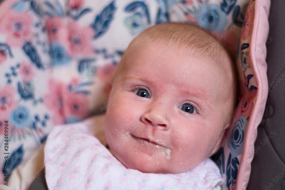 Baby Eating Solid Food