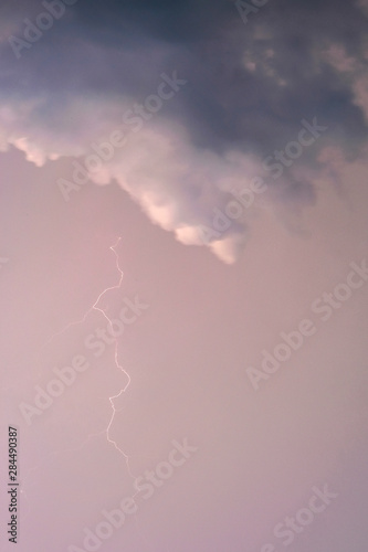 The image of .lightning at the storm sky