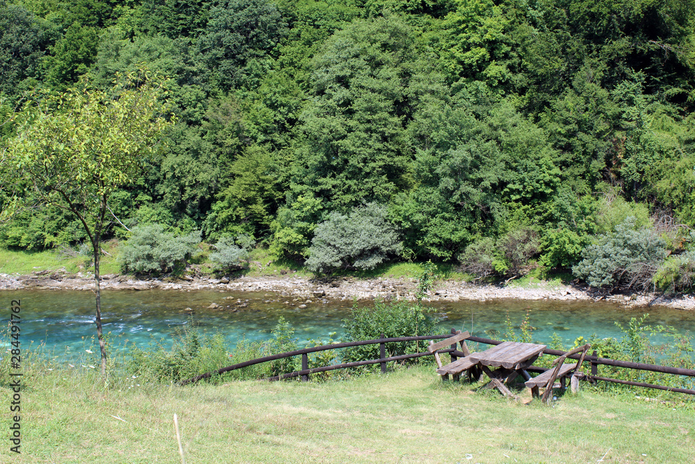 Bridge over Drina in Visegrad