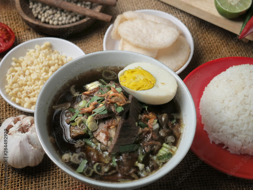 Rawon, Indonesian Black Beef Soup