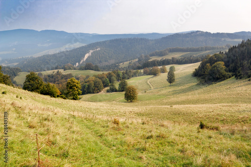 The Pieniny mountain range