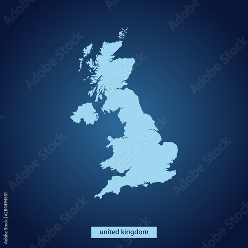 map of united kingdom