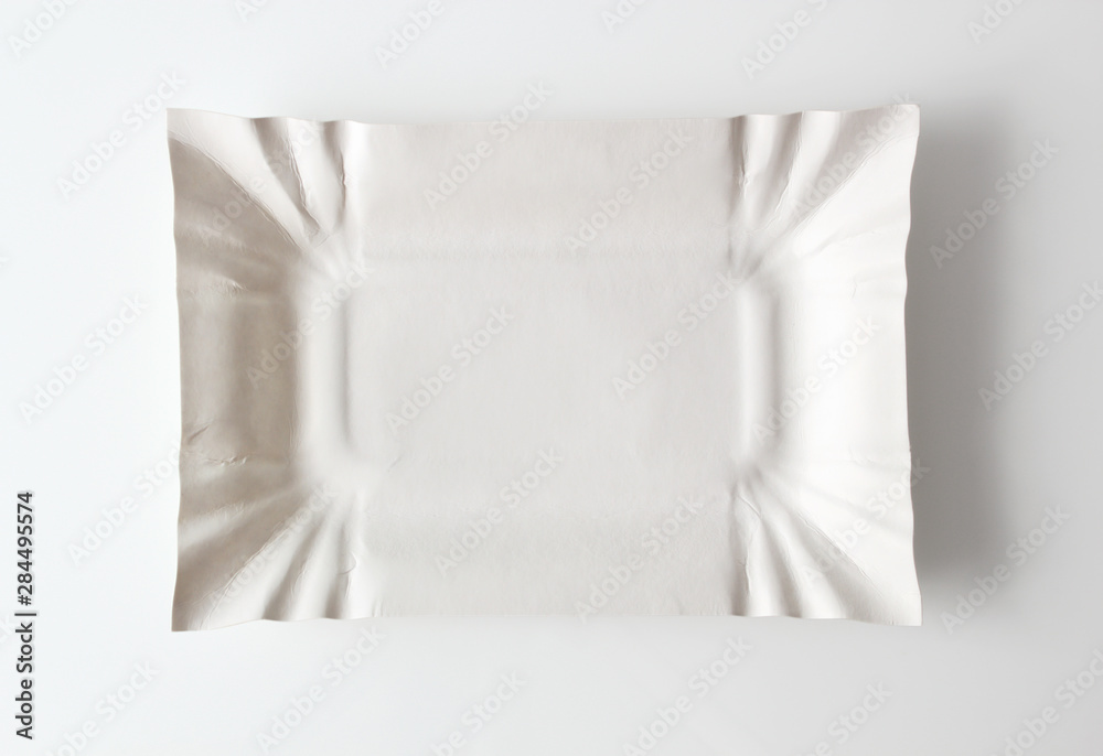 Disposable Paper Plate. Isolated with clipping path. Disposable Paper Plate. Isolated with clipping path.