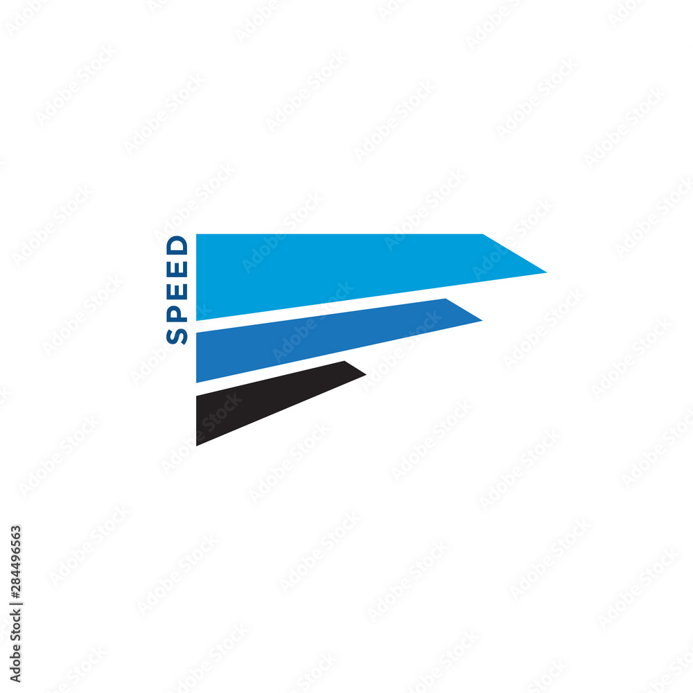 Speed Abstract Stripe and line Logo. Simple Abstract Flying Wing Logo Speed Abstract Stripe and line Logo. Simple Abstract Flying Wing Logo