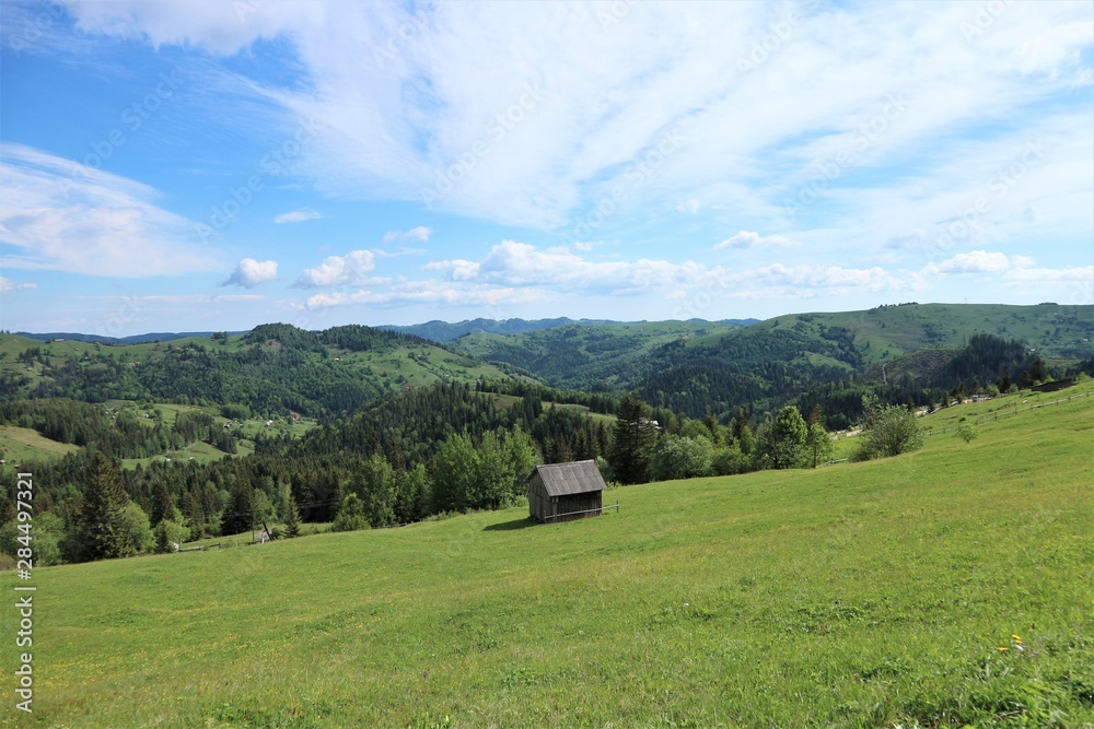 Village in the mountains