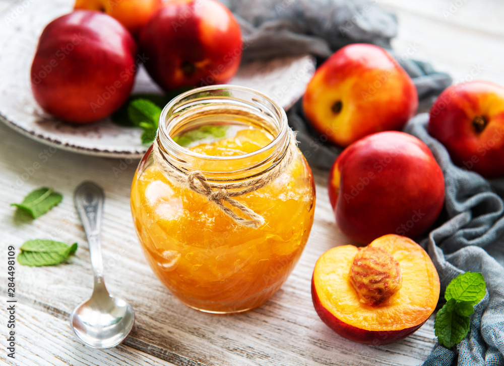 Nectarine jam