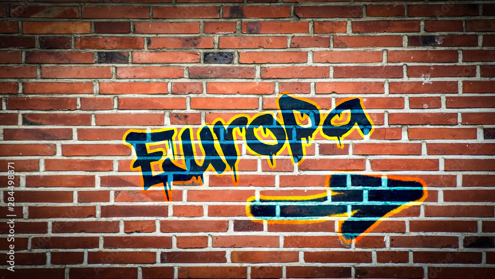 Obraz premium Schild 394 - Europa