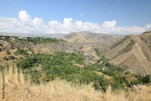 Summery mountain landscape in Armenia