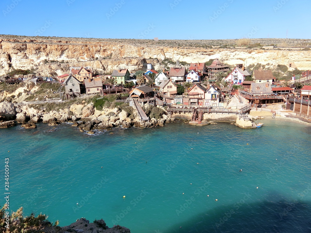 Fototapeta premium Malta,popeyevillage