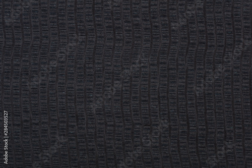 Stylish designer veneer background in strict black color. High quality texture in extremely high resolution. 50 megapixels photo.