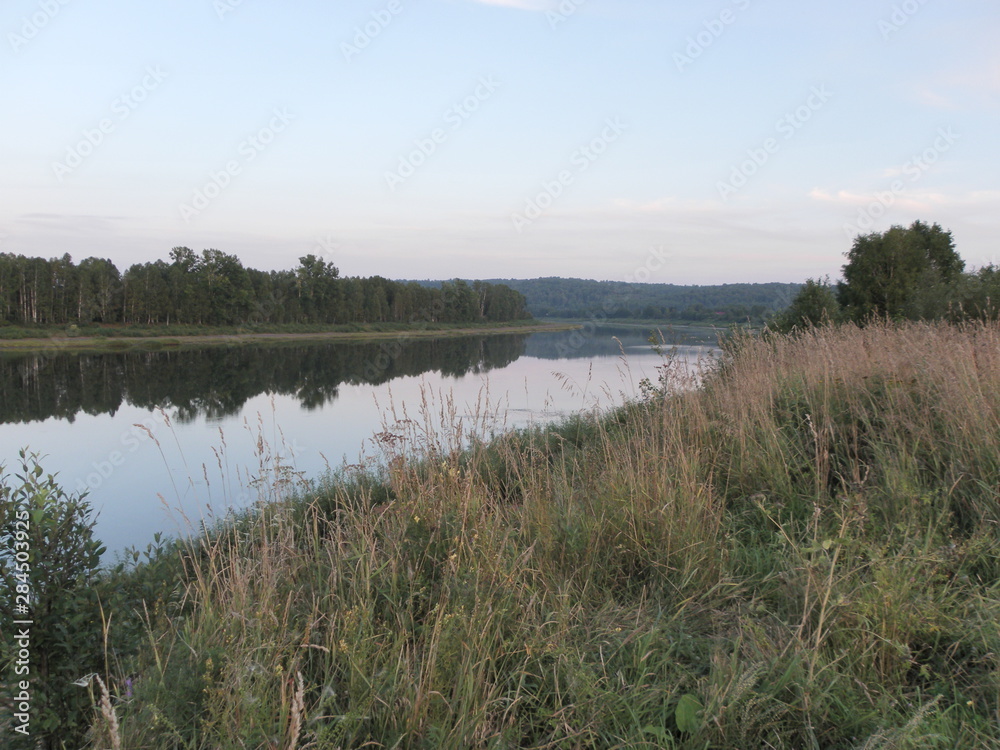 landscape with river