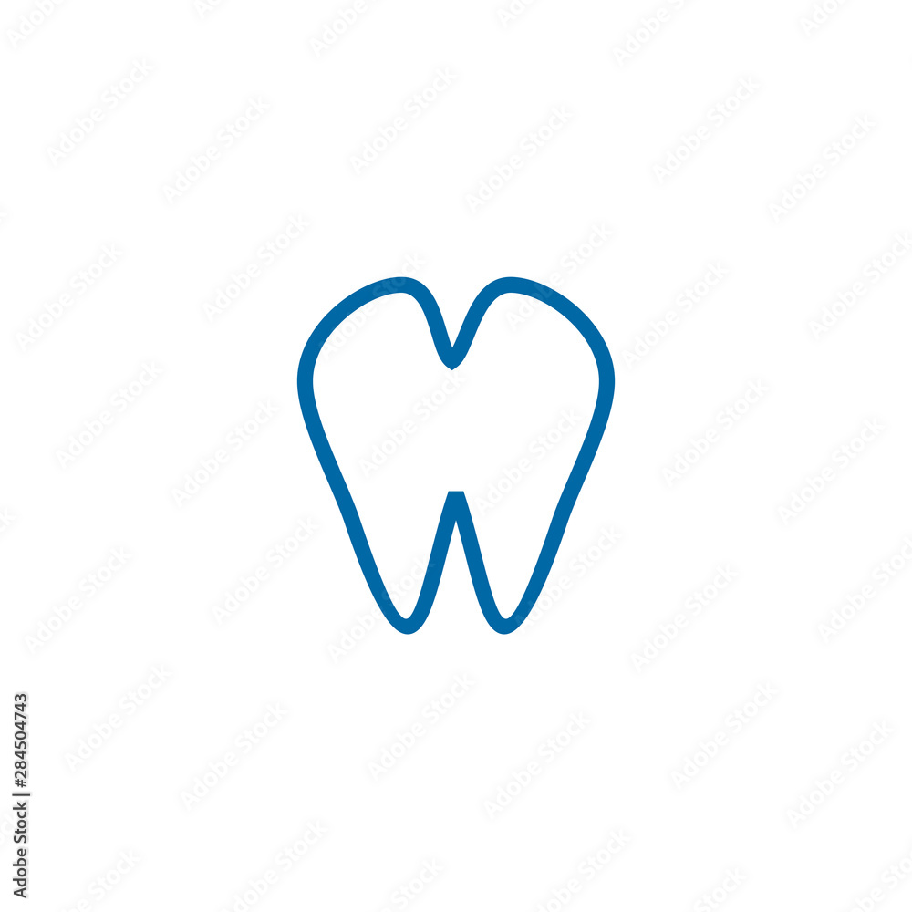 Dental care logo design vector template Dental care logo design vector template