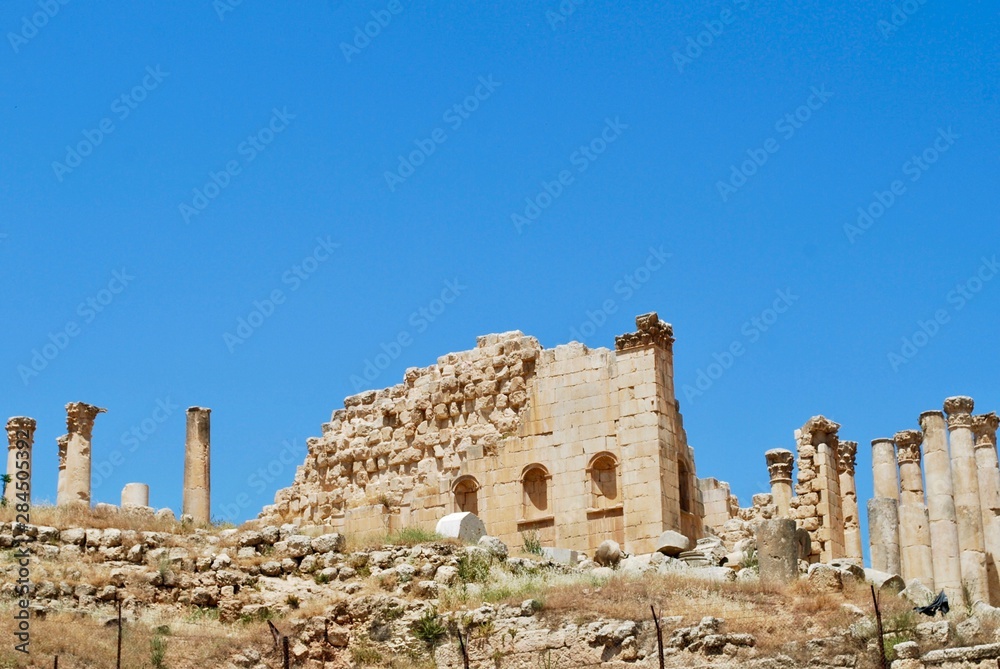 Temple of Zeus side Jerash