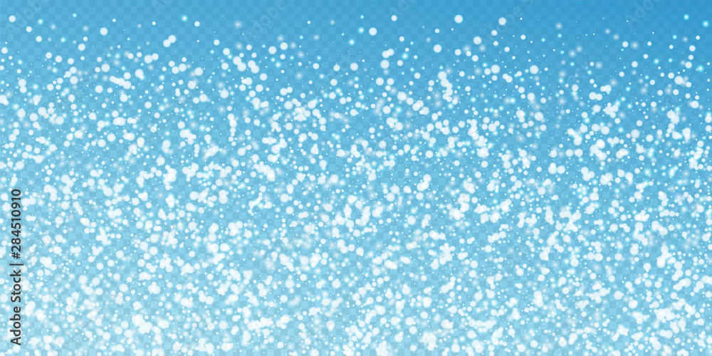 Beautiful falling snow Christmas background. Subtl Beautiful falling snow Christmas background. Subtl