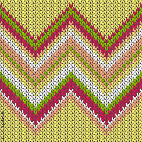 Woolen zig zal lines knit texture geometric 