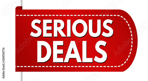 Serious deal banner design