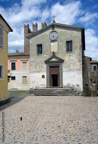 Church "Chiesa del Santissimo Nome di Gesù" in Calcata Italy