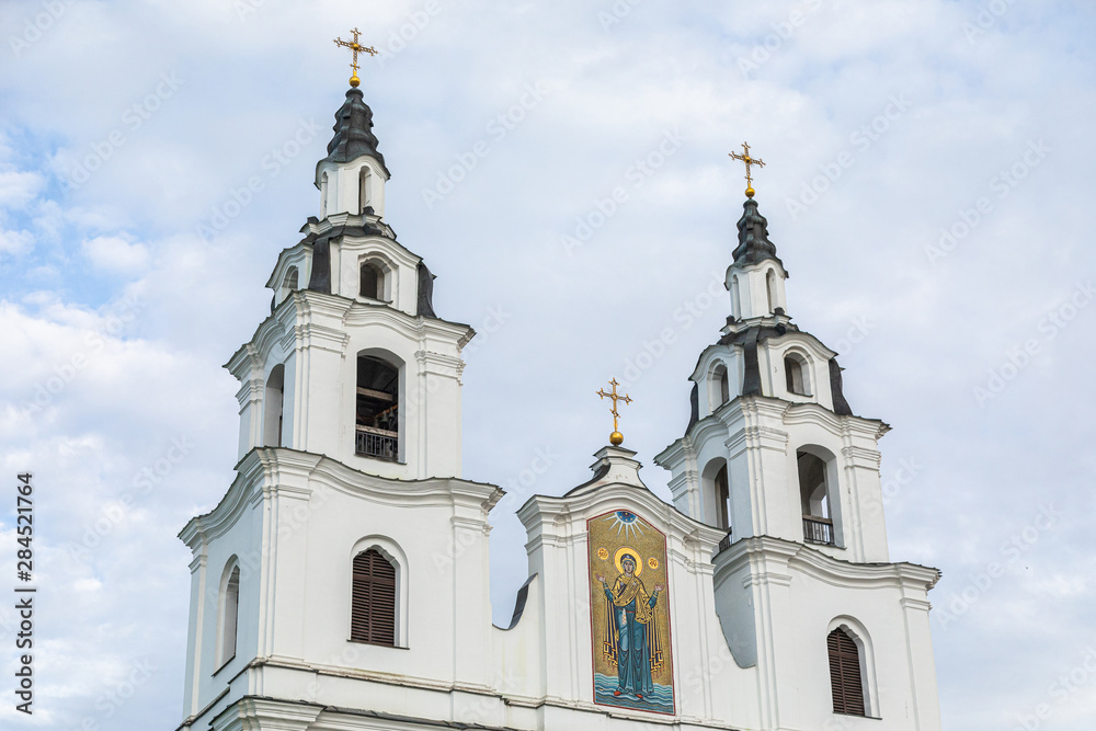 MINSK, BELARUS - JULY, 2019. Cathedral church of Penticost