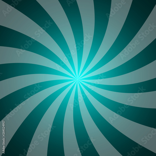 Swirl radial pattern backgrounds. Colorful, bright twirl rays. Vibrant beams. vector