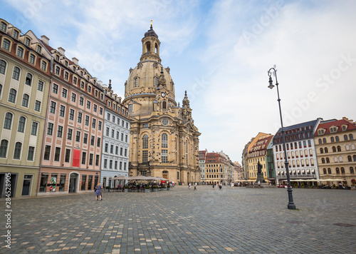 Neumarkt and Frauenkirche in Dresden, Germany
