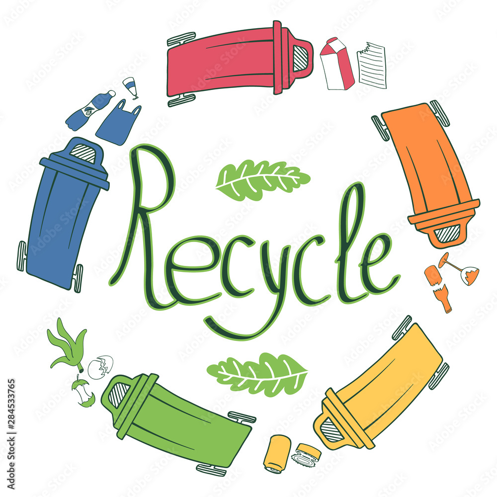 Recycle Logo Sketch, HD Png Download , Transparent Png Image - PNGitem