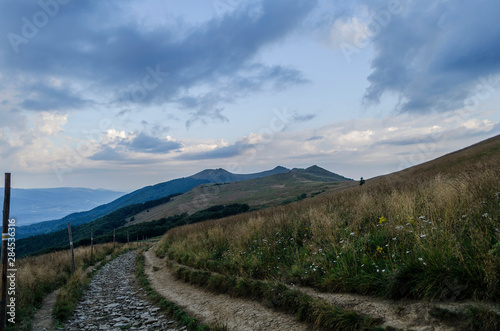 Fototapeta Naklejka Na Ścianę i Meble -  Bieszczady połoniny