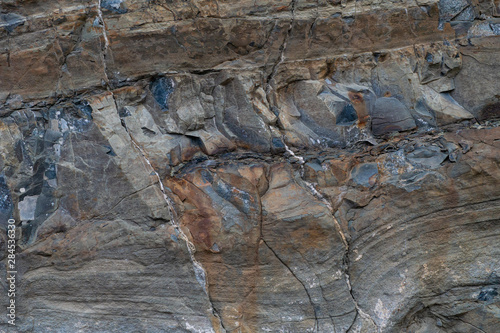 texture of the rock. natural stone background