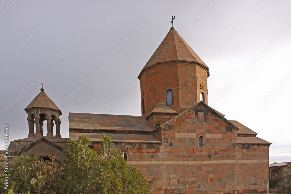 Armenia. Region of Ararat plain. Church Khor Virap