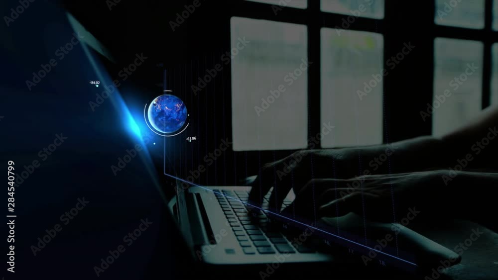 Businessman hand working with new modern computer and business strategy as concept ,Business profit concept ,Business growth concept Businessman hand working with new modern computer and business strategy as concept ,Business profit concept ,Business growth concept