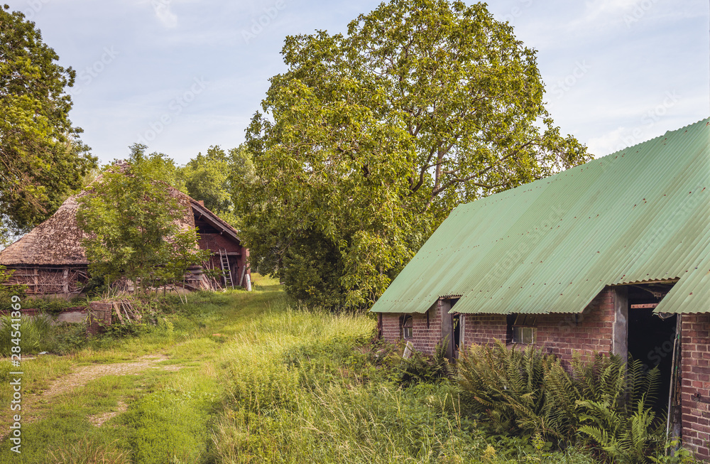 Old and dilapidated barns Old and dilapidated barns
