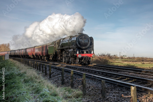 Quadro su tela Steam Locomotive